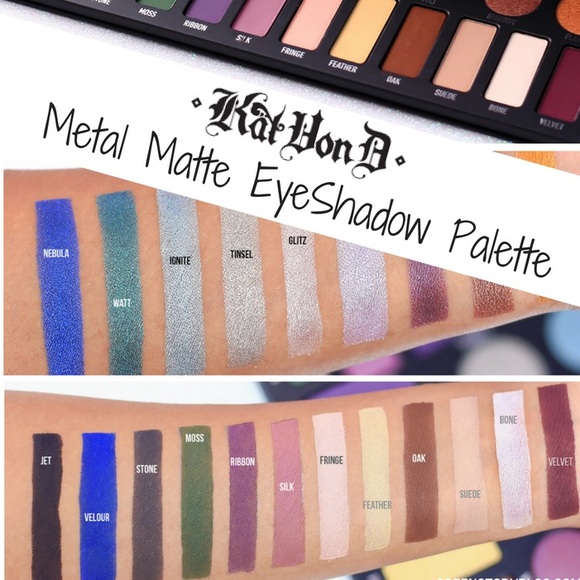 NWOT — “Metal Matte” Eyeshadow Palette — KVD Vegan Beauty - Picture 5 of 6